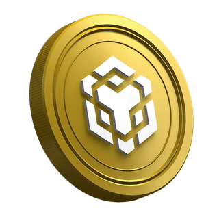 Binance BNB, criptomoneda en la página de orientación para el trader principiante
